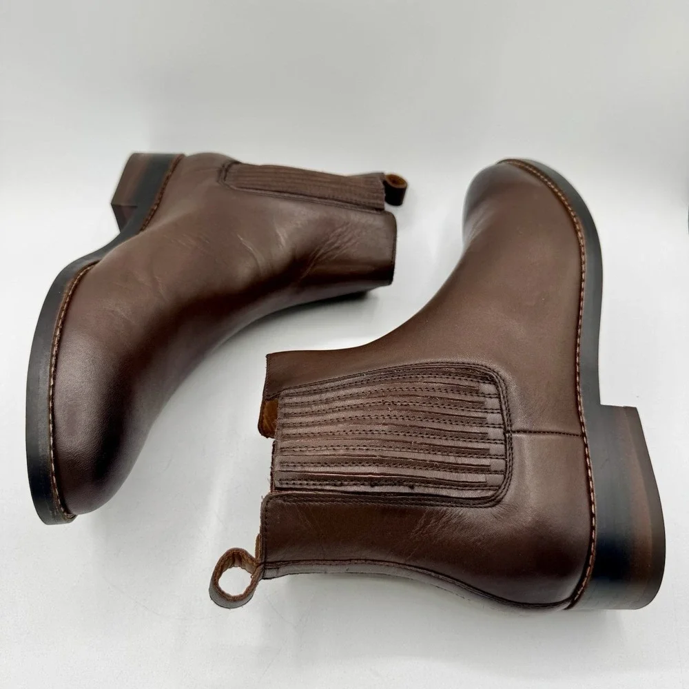 Thursday Boot Co Dreamer Boots Women's Size 10 Dark Brown Leather